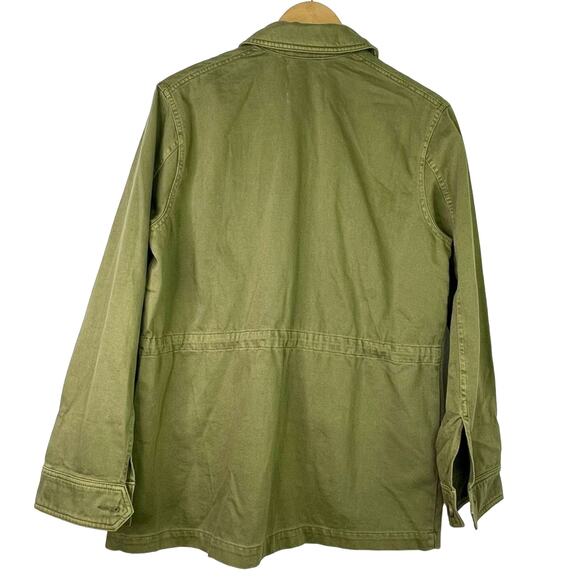 Lucky Brand Green Chore Jacket Medium Utility New - Picture 3 of 12